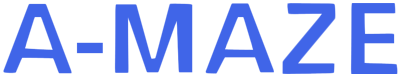 A-Maze logo for ZX Spectrum